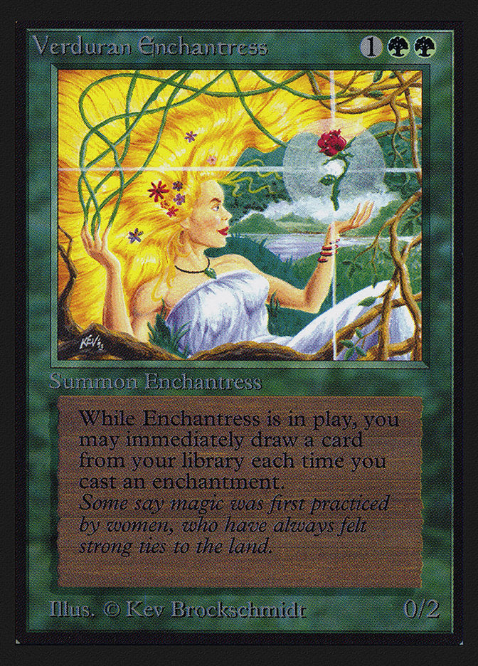 Verduran Enchantress [Collectors' Edition] MTG Single Magic: The Gathering    | Red Claw Gaming