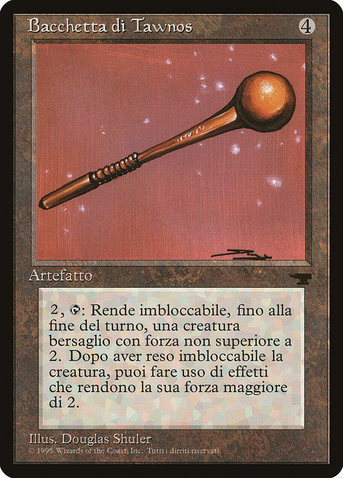 Tawnos's Wand (Italian) - "Bacchetta di Tawnos" [Rinascimento] MTG Single Magic: The Gathering    | Red Claw Gaming