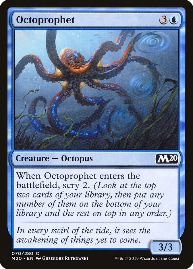 Octoprophet [Core Set 2020] MTG Single Magic: The Gathering    | Red Claw Gaming