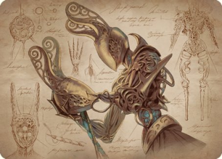 Self-Assembler Art Card [The Brothers' War Art Series] MTG Single Magic: The Gathering    | Red Claw Gaming