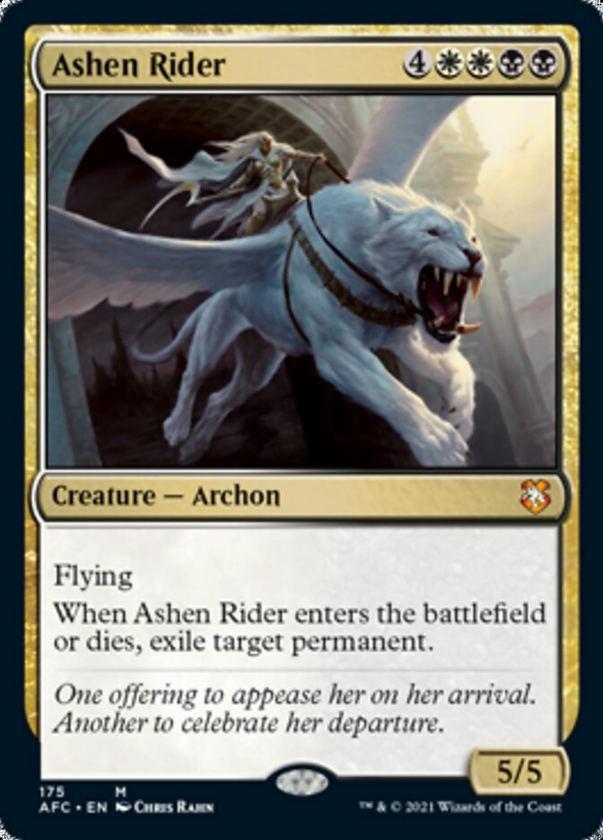 Ashen Rider [Dungeons & Dragons: Adventures in the Forgotten Realms Commander] MTG Single Magic: The Gathering    | Red Claw Gaming