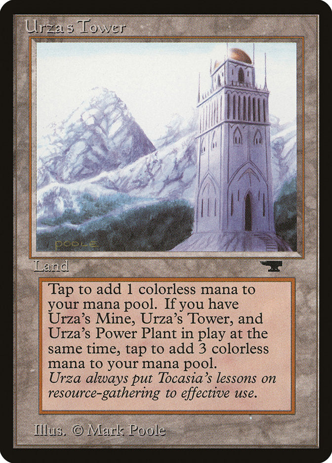 Urza's Tower (Mountains) [Antiquities] MTG Single Magic: The Gathering    | Red Claw Gaming