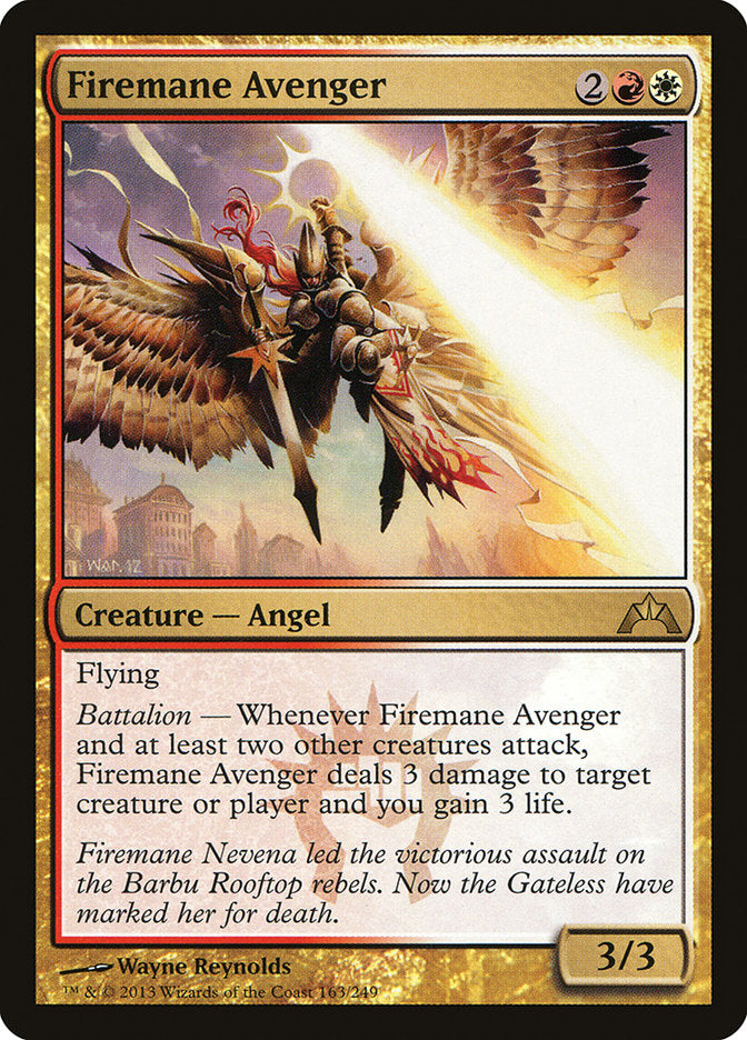 Firemane Avenger [Gatecrash] MTG Single Magic: The Gathering    | Red Claw Gaming