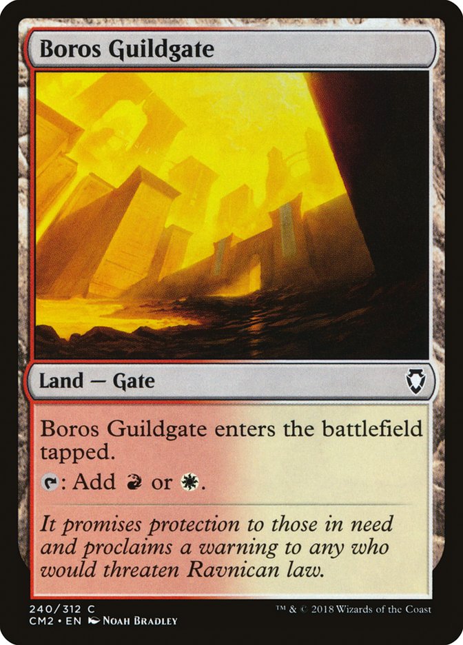 Boros Guildgate [Commander Anthology Volume II] MTG Single Magic: The Gathering    | Red Claw Gaming