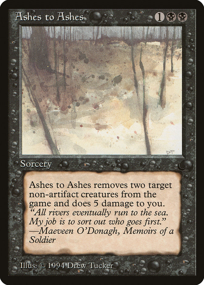 Ashes to Ashes [The Dark] MTG Single Magic: The Gathering    | Red Claw Gaming