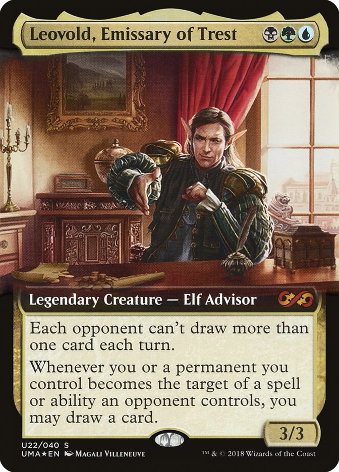 Leovold, Emissary of Trest (Topper) [Ultimate Masters Box Topper] MTG Single Magic: The Gathering    | Red Claw Gaming