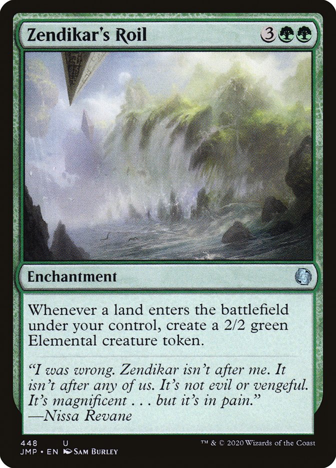 Zendikar's Roil [Jumpstart] MTG Single Magic: The Gathering    | Red Claw Gaming