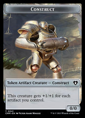 Servo // Construct (0041) Double-Sided Token [Commander Masters Tokens] MTG Single Magic: The Gathering    | Red Claw Gaming