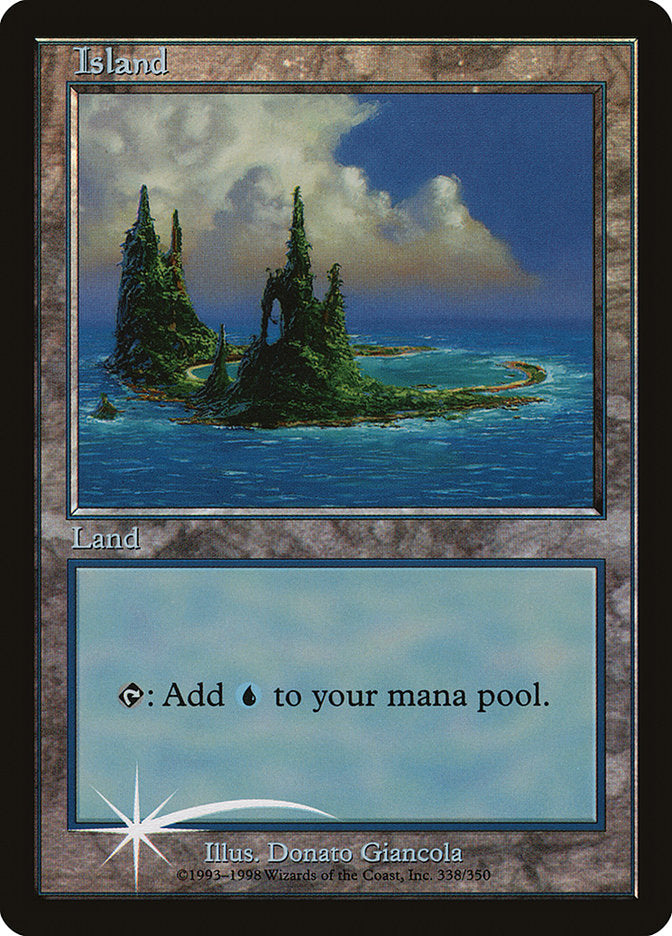 Island [Arena League 1999] MTG Single Magic: The Gathering    | Red Claw Gaming
