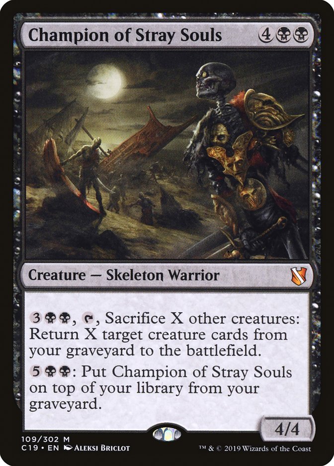Champion of Stray Souls [Commander 2019] MTG Single Magic: The Gathering    | Red Claw Gaming