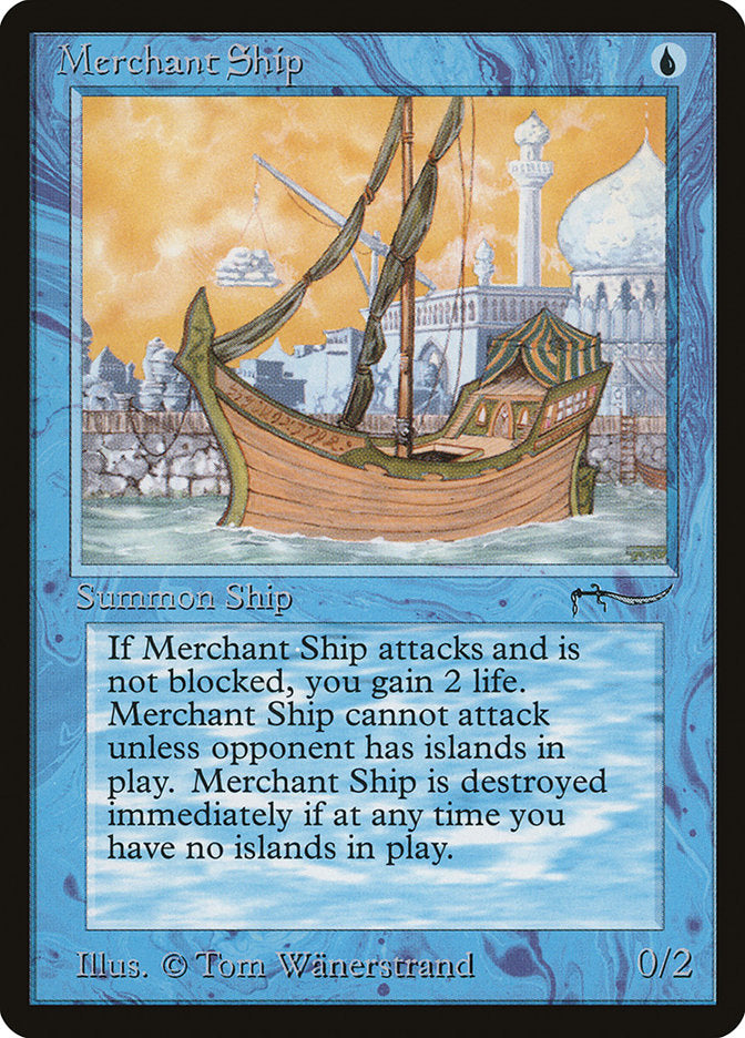 Merchant Ship [Arabian Nights] MTG Single Magic: The Gathering    | Red Claw Gaming