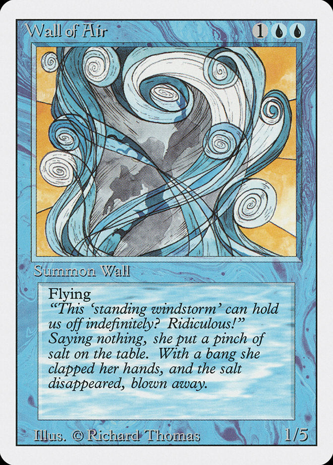 Wall of Air [Revised Edition] MTG Single Magic: The Gathering    | Red Claw Gaming