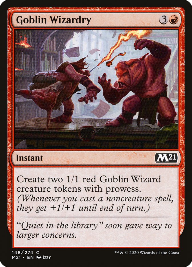 Goblin Wizardry [Core Set 2021] MTG Single Magic: The Gathering    | Red Claw Gaming