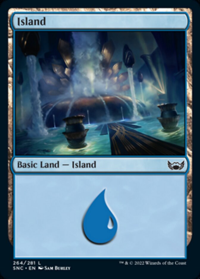Island (264) [Streets of New Capenna] MTG Single Magic: The Gathering    | Red Claw Gaming
