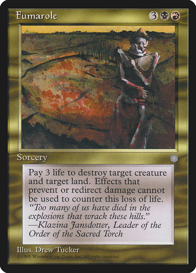Fumarole [Ice Age] MTG Single Magic: The Gathering    | Red Claw Gaming