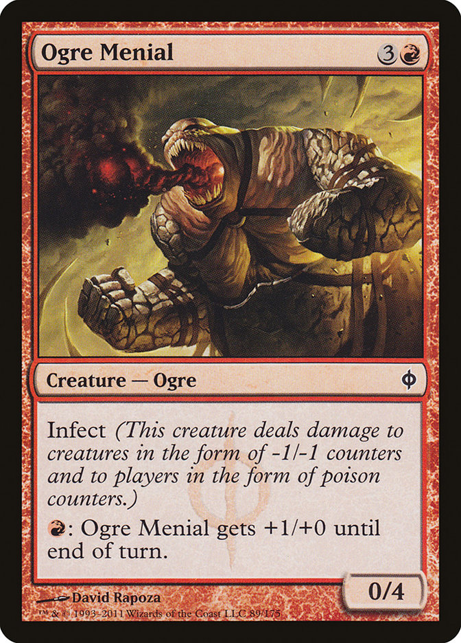 Ogre Menial [New Phyrexia] MTG Single Magic: The Gathering    | Red Claw Gaming