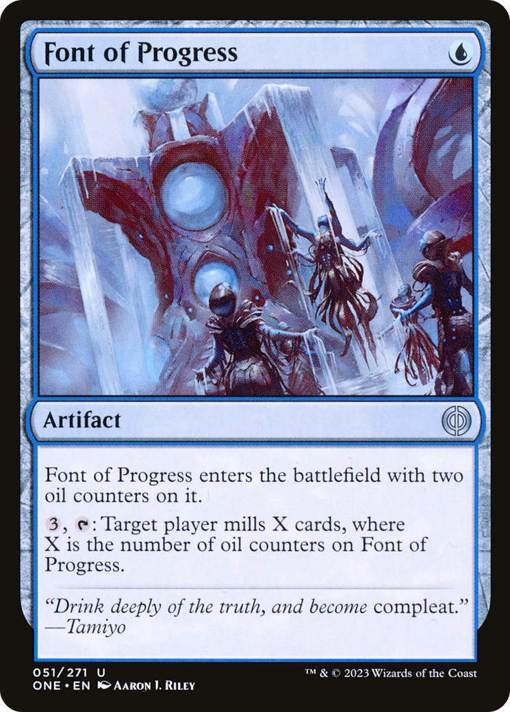 Font of Progress [Phyrexia: All Will Be One] MTG Single Magic: The Gathering    | Red Claw Gaming