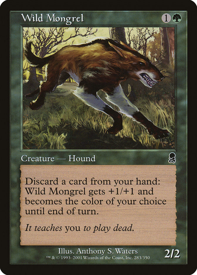 Wild Mongrel [Odyssey] MTG Single Magic: The Gathering    | Red Claw Gaming