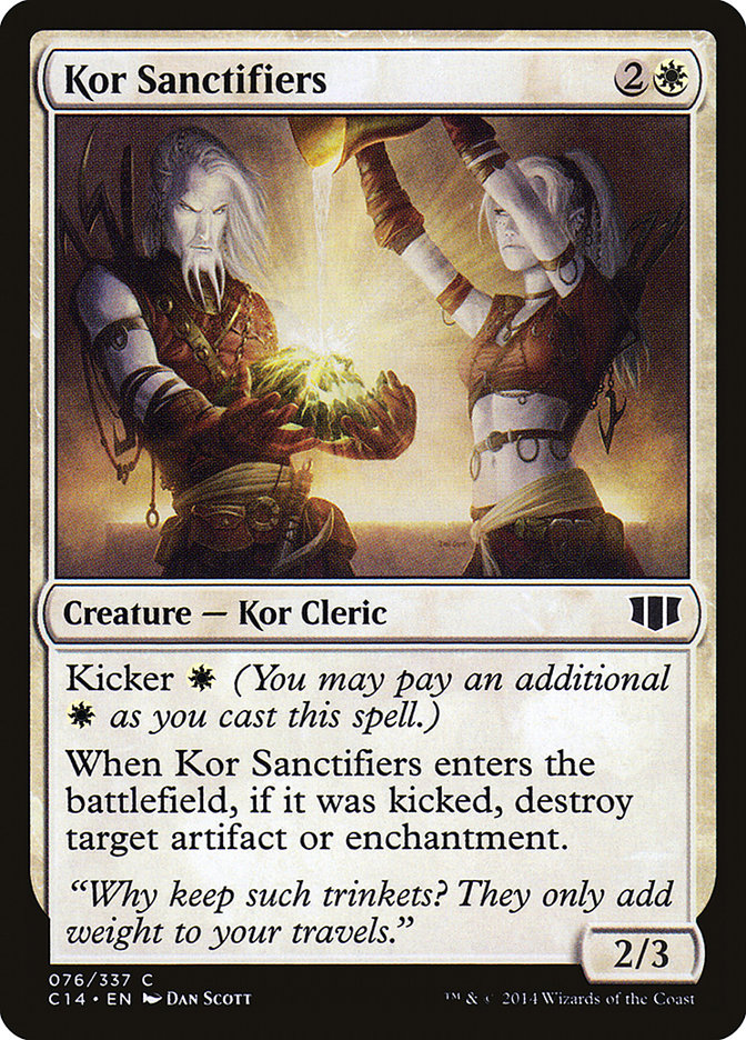 Kor Sanctifiers [Commander 2014] MTG Single Magic: The Gathering    | Red Claw Gaming