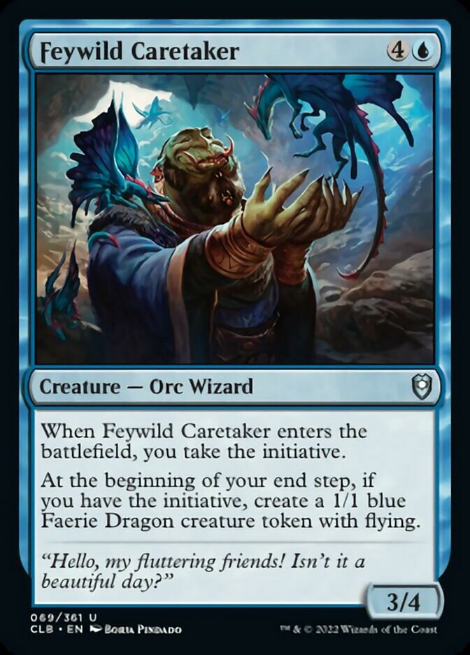 Feywild Caretaker [Commander Legends: Battle for Baldur's Gate] MTG Single Magic: The Gathering    | Red Claw Gaming