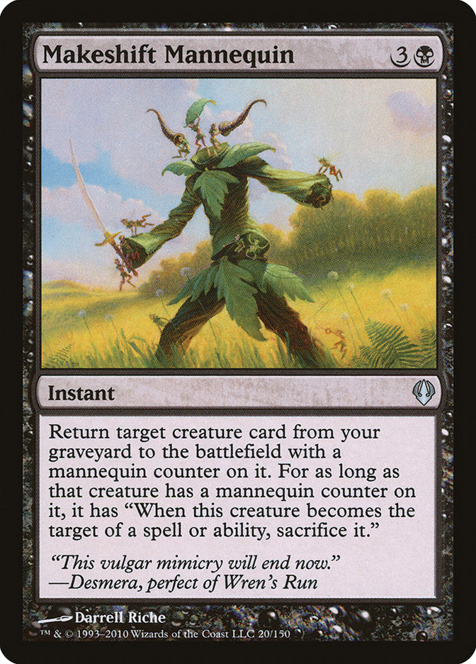 Makeshift Mannequin [Archenemy] MTG Single Magic: The Gathering    | Red Claw Gaming