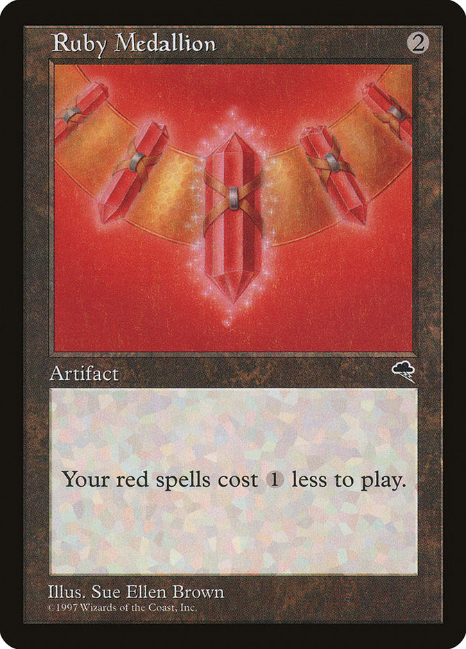 Ruby Medallion [Tempest] MTG Single Magic: The Gathering    | Red Claw Gaming