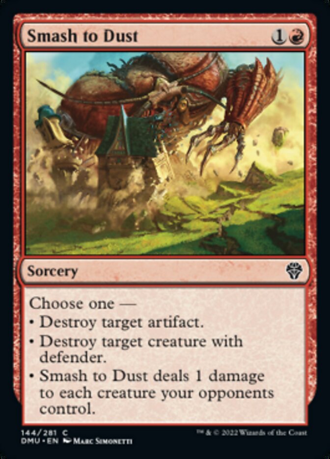 Smash to Dust [Dominaria United] MTG Single Magic: The Gathering    | Red Claw Gaming