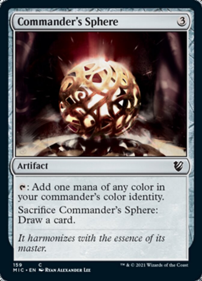 Commander's Sphere [Innistrad: Midnight Hunt Commander] MTG Single Magic: The Gathering    | Red Claw Gaming
