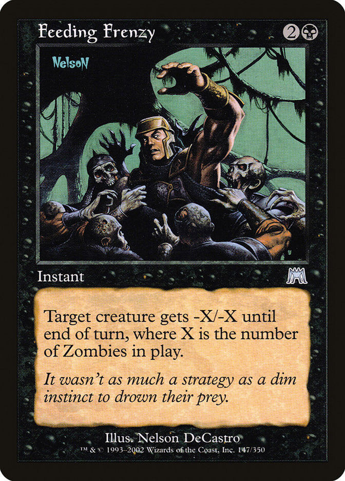 Feeding Frenzy [Onslaught] MTG Single Magic: The Gathering    | Red Claw Gaming