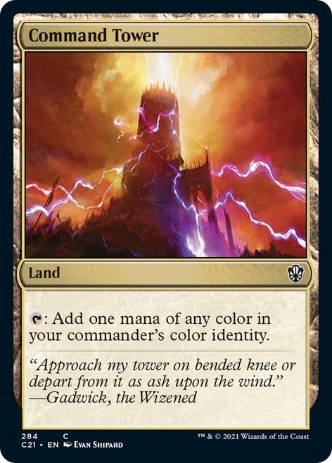 Command Tower [Commander 2021] MTG Single Magic: The Gathering    | Red Claw Gaming