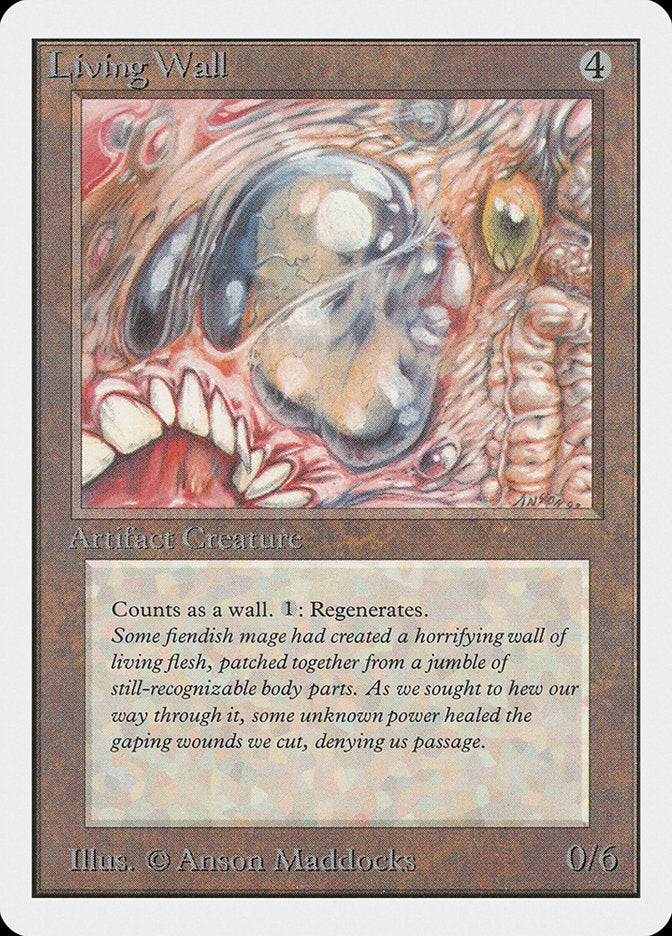 Living Wall [Unlimited Edition] MTG Single Magic: The Gathering    | Red Claw Gaming