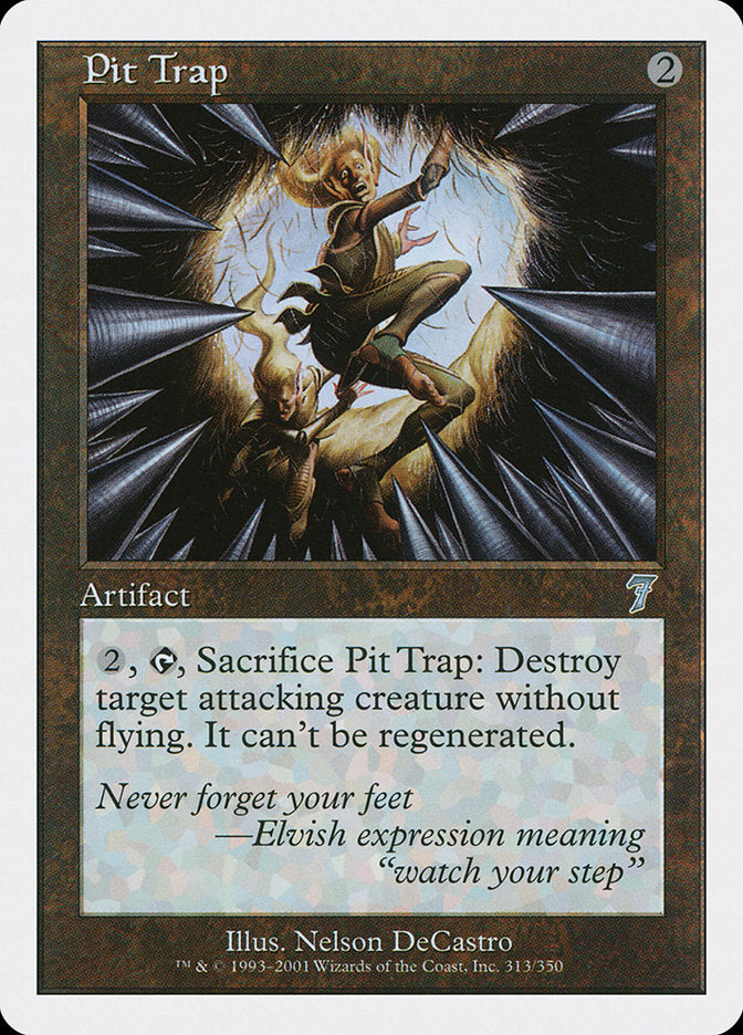 Pit Trap [Seventh Edition] MTG Single Magic: The Gathering    | Red Claw Gaming