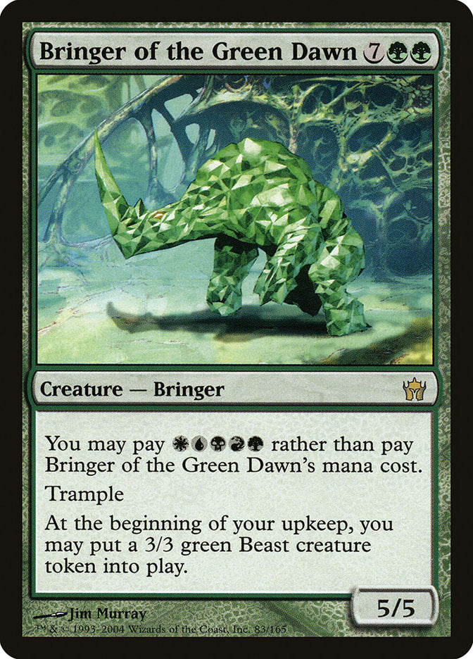 Bringer of the Green Dawn [Fifth Dawn] MTG Single Magic: The Gathering    | Red Claw Gaming