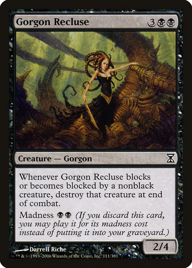 Gorgon Recluse [Time Spiral] MTG Single Magic: The Gathering    | Red Claw Gaming