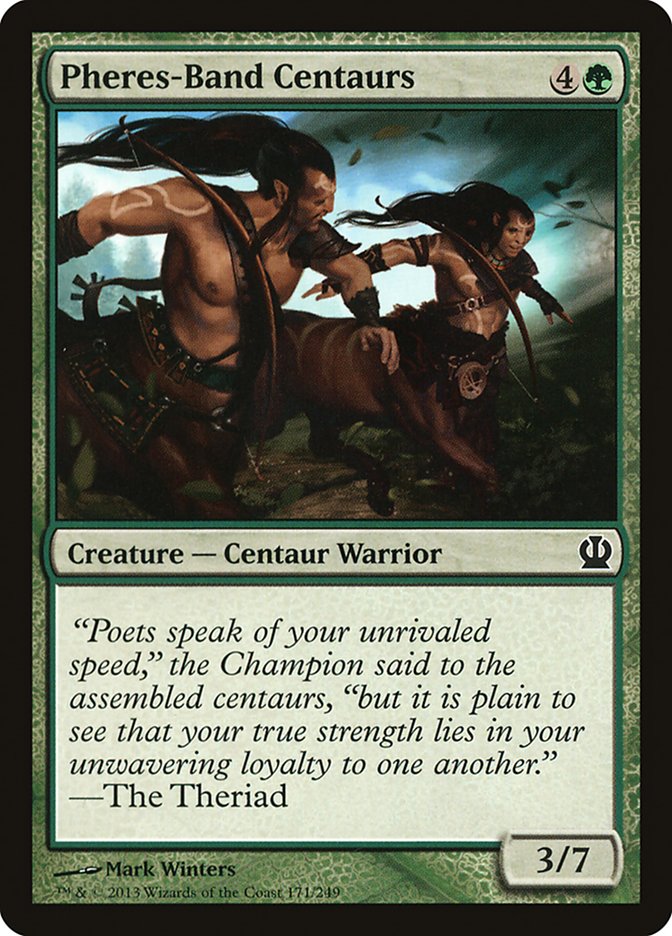 Pheres-Band Centaurs [Theros] MTG Single Magic: The Gathering    | Red Claw Gaming