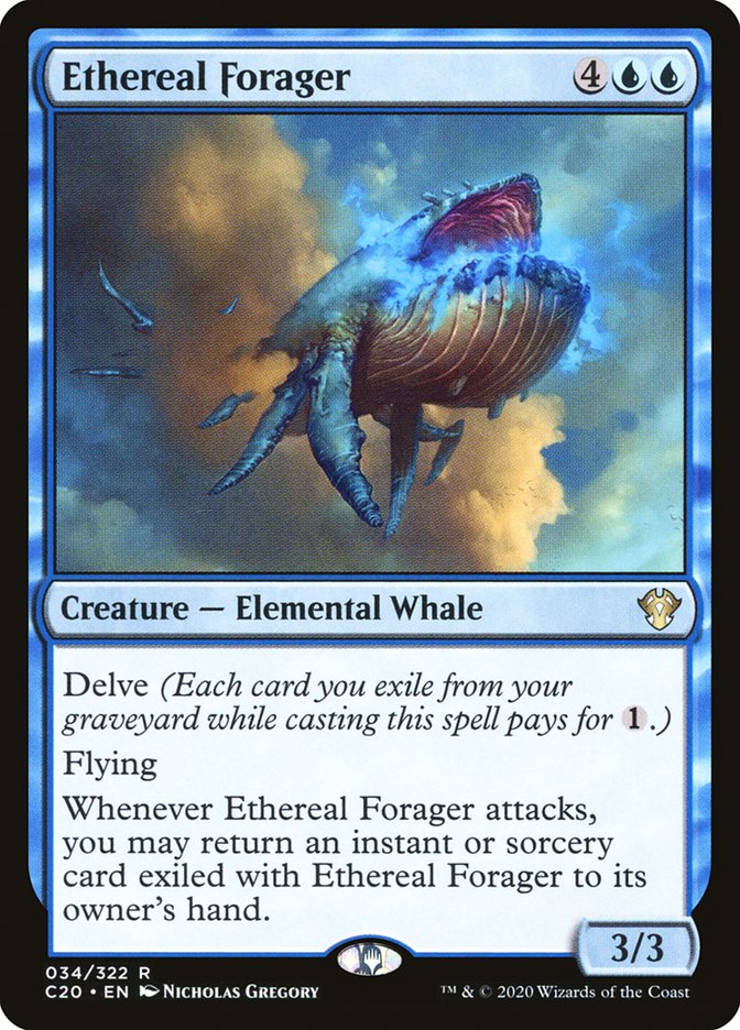 Ethereal Forager [Commander 2020] MTG Single Magic: The Gathering    | Red Claw Gaming