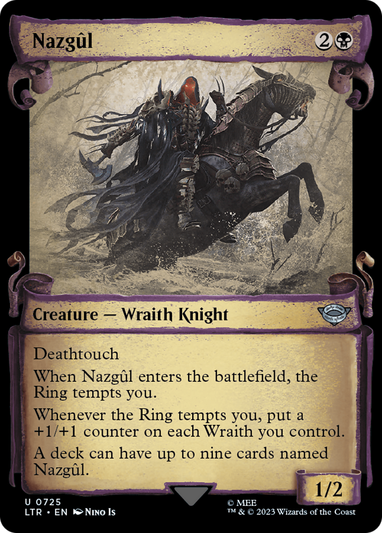 Nazgul (0725) [The Lord of the Rings: Tales of Middle-Earth Showcase Scrolls] MTG Single Magic: The Gathering    | Red Claw Gaming