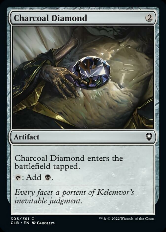 Charcoal Diamond [Commander Legends: Battle for Baldur's Gate] MTG Single Magic: The Gathering    | Red Claw Gaming