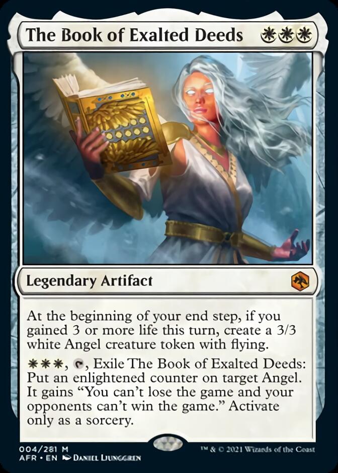The Book of Exalted Deeds [Dungeons & Dragons: Adventures in the Forgotten Realms] MTG Single Magic: The Gathering    | Red Claw Gaming