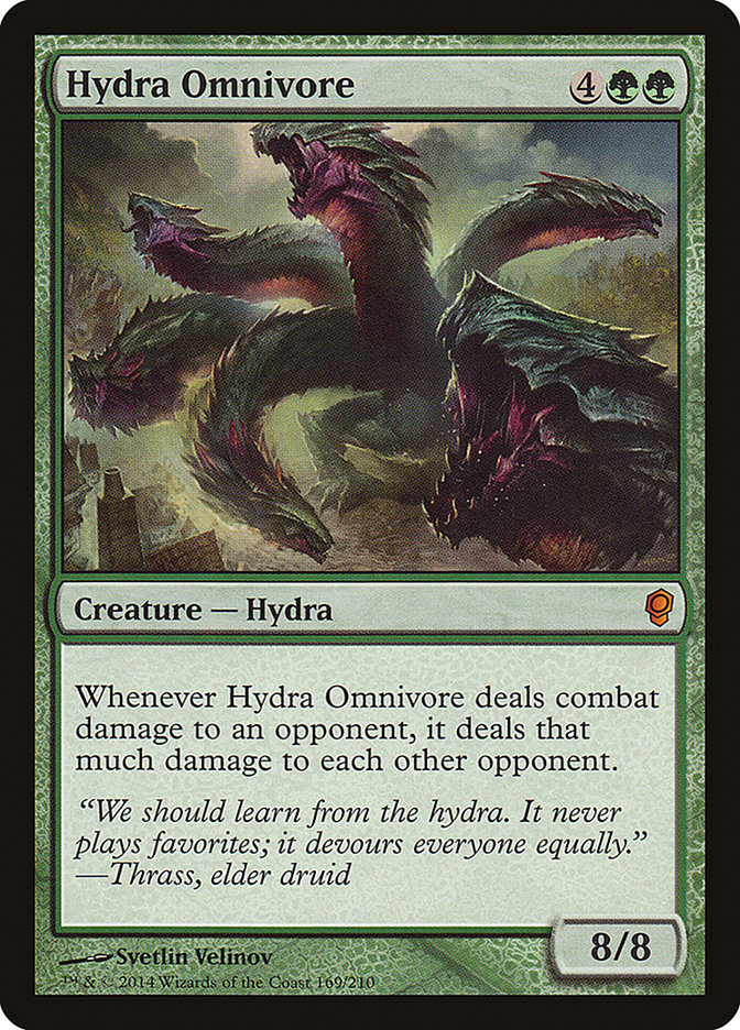 Hydra Omnivore [Conspiracy] MTG Single Magic: The Gathering    | Red Claw Gaming