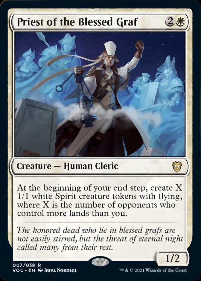 Priest of the Blessed Graf [Innistrad: Crimson Vow Commander] MTG Single Magic: The Gathering    | Red Claw Gaming