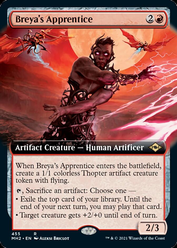Breya's Apprentice (Extended Art) [Modern Horizons 2] MTG Single Magic: The Gathering    | Red Claw Gaming