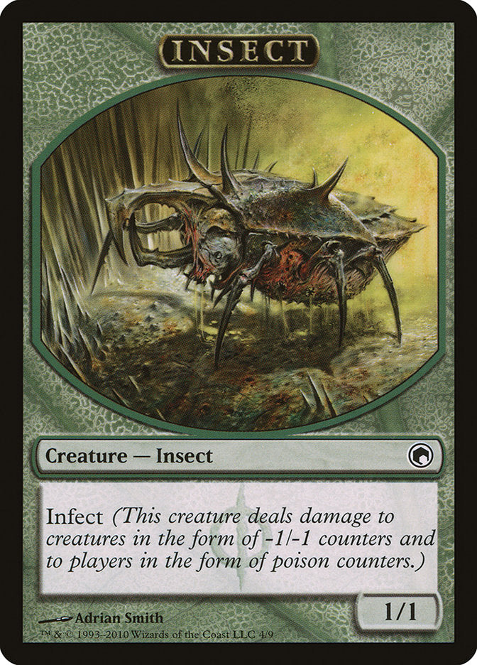 Insect Token [Scars of Mirrodin Tokens] MTG Single Magic: The Gathering    | Red Claw Gaming