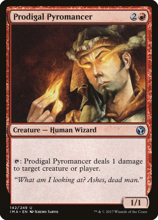 Prodigal Pyromancer [Iconic Masters] MTG Single Magic: The Gathering    | Red Claw Gaming
