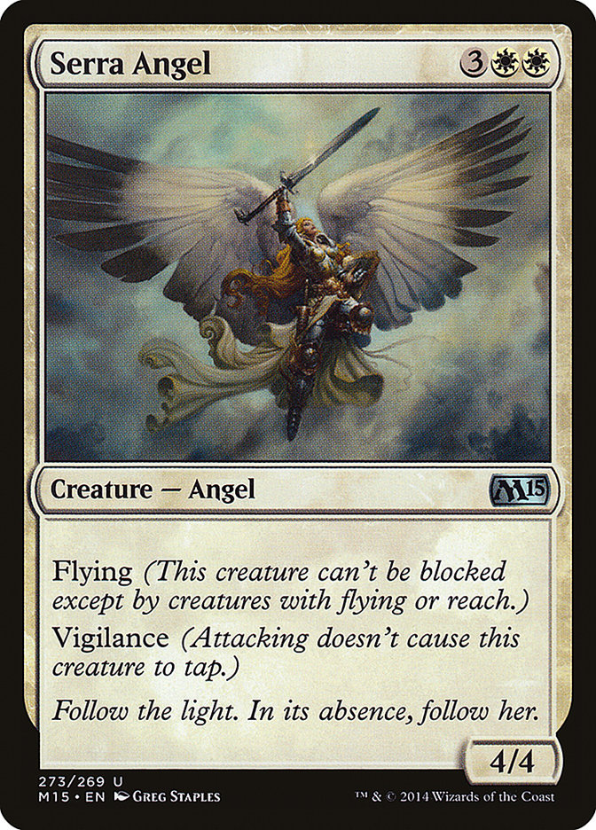 Serra Angel [Magic 2015] MTG Single Magic: The Gathering    | Red Claw Gaming