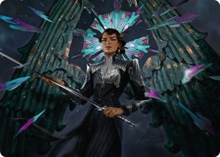 Sanctuary Warden Art Card [Streets of New Capenna Art Series] MTG Single Magic: The Gathering    | Red Claw Gaming