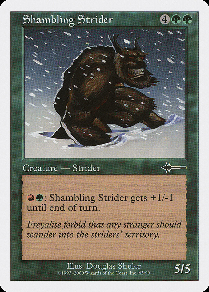 Shambling Strider [Beatdown] MTG Single Magic: The Gathering    | Red Claw Gaming