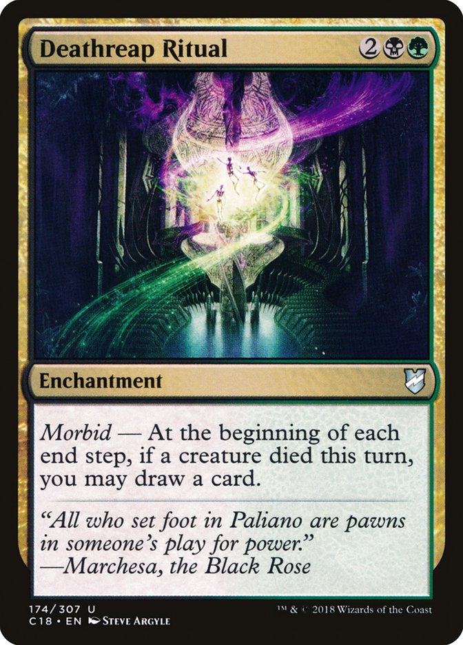 Deathreap Ritual [Commander 2018] MTG Single Magic: The Gathering    | Red Claw Gaming