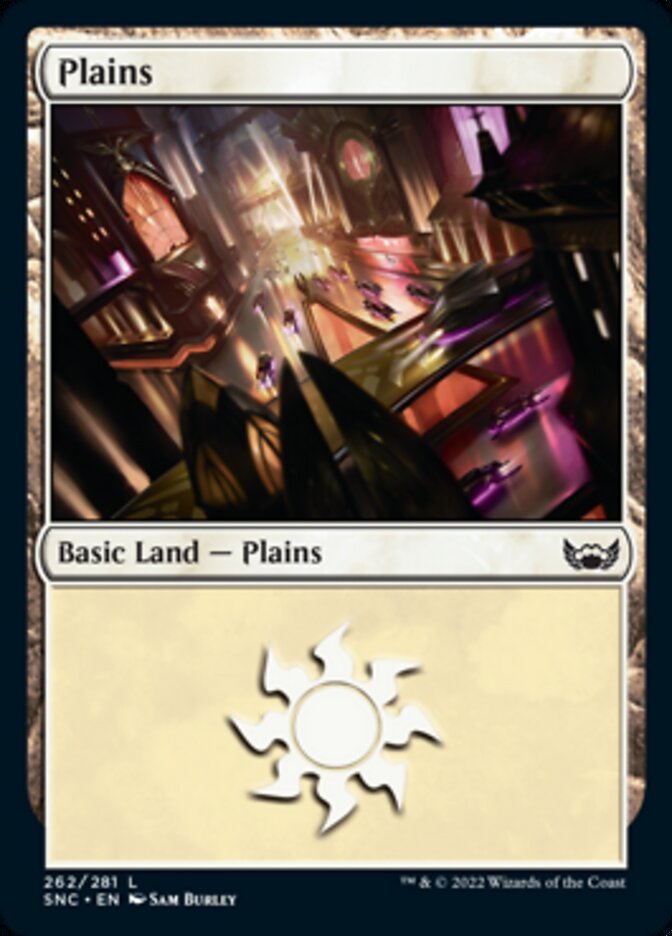 Plains (262) [Streets of New Capenna] MTG Single Magic: The Gathering    | Red Claw Gaming