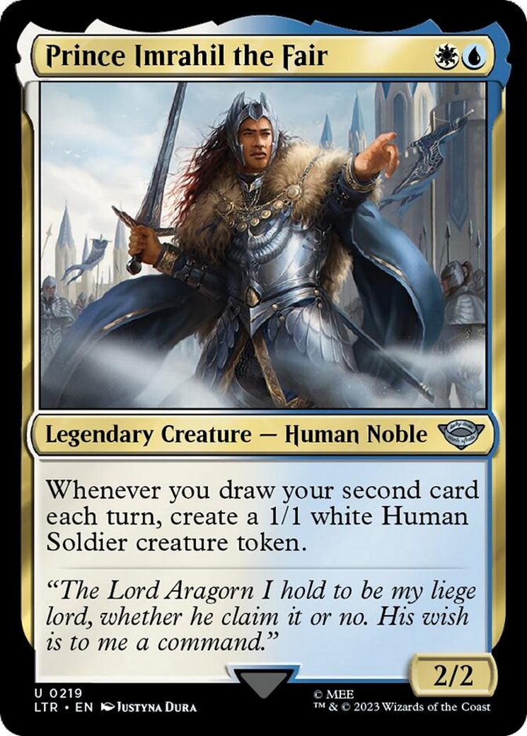 Prince Imrahil the Fair [The Lord of the Rings: Tales of Middle-Earth] MTG Single Magic: The Gathering    | Red Claw Gaming